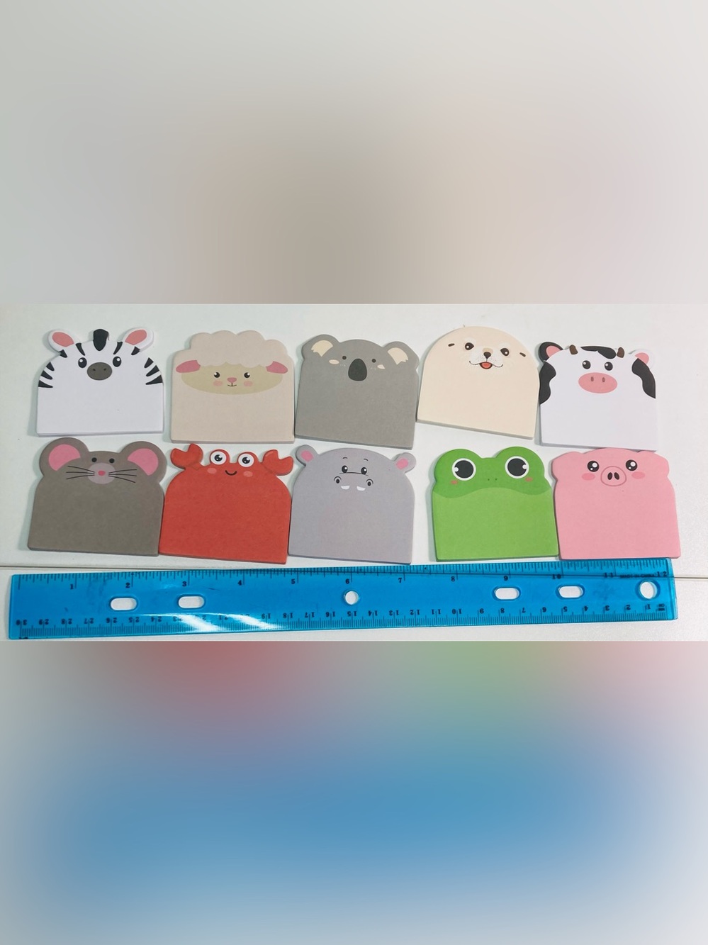 NEW 10 Mini Pads (20 sheets each) Fun Friends Post-It Cute Kawaii Sticky Notes